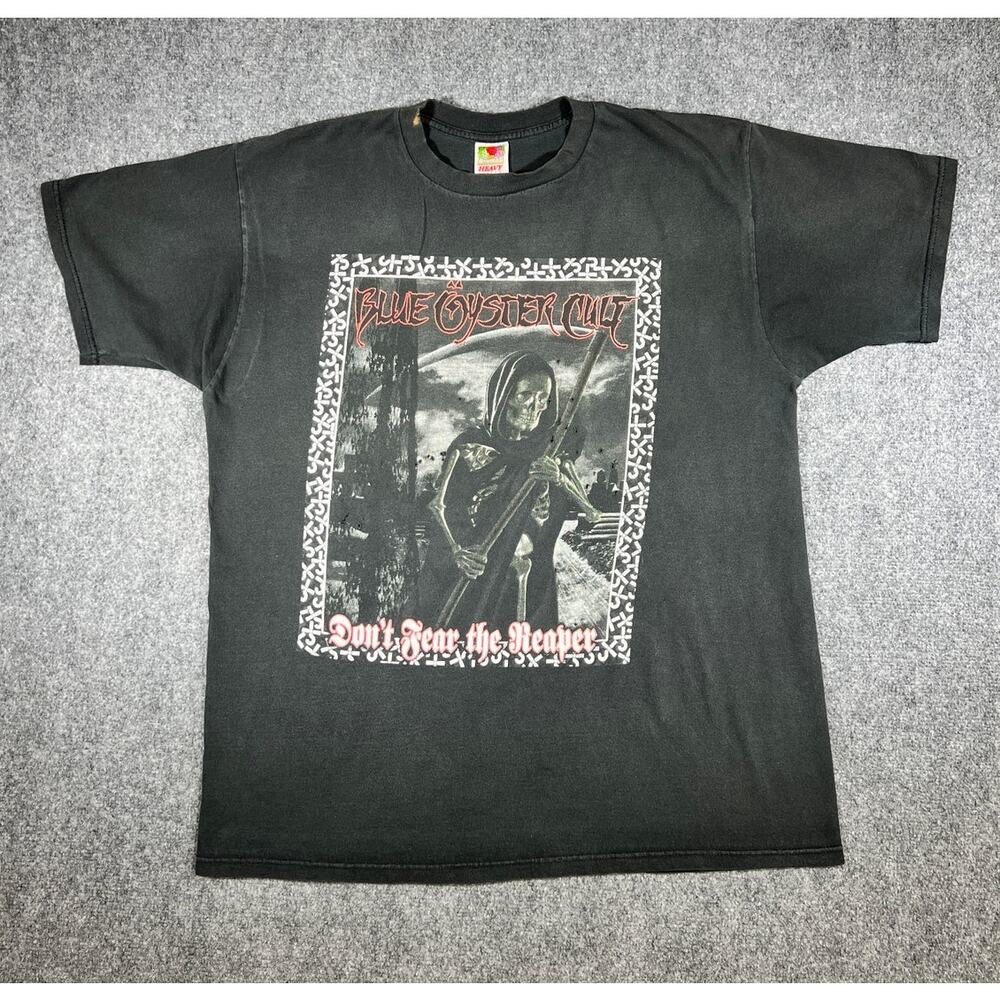 Vintage 1999 Blue Oyster Cult Don’t Fear The Reaper T-Shirt XL Distressed